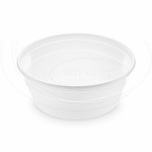 Miska (PP) biela O127mm 350ml [50 ks] - Plastobal