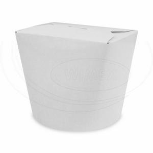 Food box (PAP/PE) biely 750ml/26oz [50 ks] - Plastobal