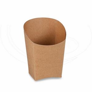 Kapsa na wrap (PAP) nepremastiteľná kraft 3,9 x 7,5 x 10 cm [50 ks] - Plastobal