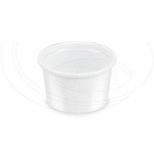 Dressingová miska (PP) biela O46mm 30ml [50 ks] - Plastobal