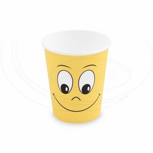 Papierový pohár Smile O80mm 280ml `M: 0,2L/8oz` [10 ks] - Plastobal