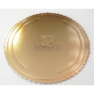 Podnos tortový okrúhly pr. 40 cm Zlatý - Plastobal