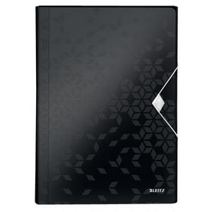 Aktovka plastová s priehradkami Leitz WOW čierna - Plastobal