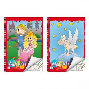 Maľovanka Herlitz A4 24 strán mix motívov - Plastobal