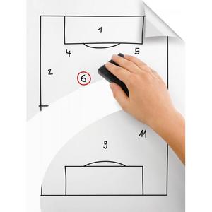 Rolka fólie Whiteboard 25 listov 60x80 cm - Plastobal