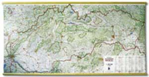 Mapa SR automapa 1200x900 mm - Plastobal