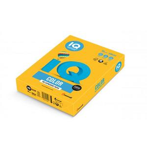 Farebný papier IQ color slnečne žltý SY40, A4 80g - Plastobal
