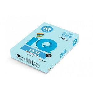 Farebný papier IQ color strednemodrý MB30, A4 80g - Plastobal