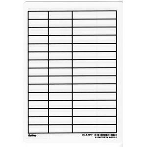 Plastová písacia podložka A5 do zošita riadková - Plastobal