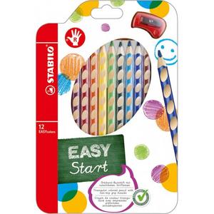 Drevené pastelky EASYcolors P 12sada - Plastobal