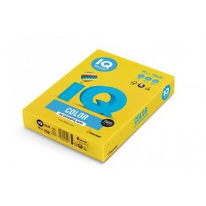 Farebný papier IQ color intenzívne žltý IG50, A4 160g - Plastobal
