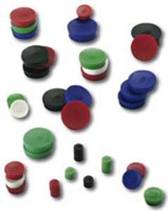 Magnet 10 mm modrý 10 ks - Plastobal