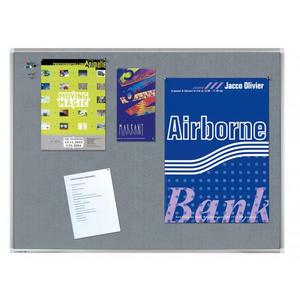 Tabuľa napichovacia PREMIUM 90x120 cm sivá - Plastobal