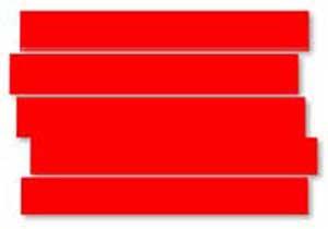 Magnetický pásik Legamaster 10x300mm červený - Plastobal