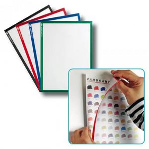 Magnetický držiak dokumentov A4 5ks zelený - Plastobal