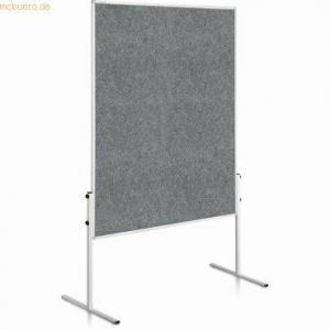 Moderačná tabuľa plstená 150x120 cm ECONOMY sivá neskl. - Plastobal