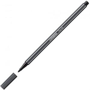 Popisovač STABILO Pen 68 čiernosivý - Plastobal