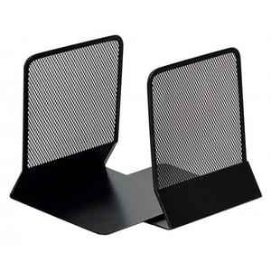 Drôtená zarážka na knihy a zakladače 130x155x165mm čierna 2ks - Plastobal