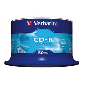 Verbatim CD-R 700 MB cake50 Extra - Plastobal