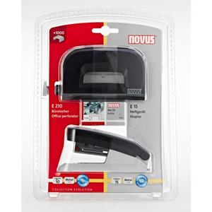 Súprava kolekcie Novus EVOLUTION E 15/E 210 čierna/sivá - Plastobal