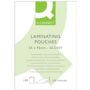 Laminovacie fólie Q-Connect 65x95 125mic. - Laminovacie fólie lesklé | ***