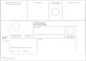 Poštové obálky B6 doručenka, recyk. oliz. 1000 ks - Obálky | ***