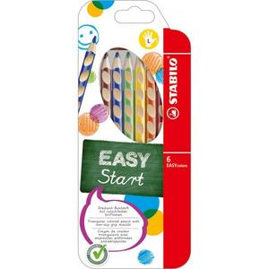 Drevené pastelky EASYcolors L 6sada - Plastobal