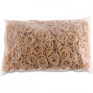 Gumičky Office Products 40mm 1kg prírodná farba - Plastobal