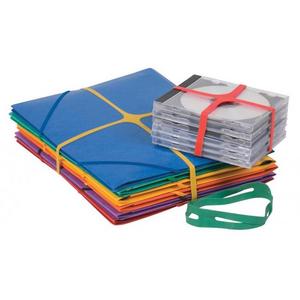 Gumičky balíkové Q-connect 50x11 mm mix farieb 100g - Plastobal