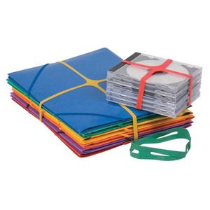 Gumičky balíkové Q-connect 100x11 mm mix farieb 100g - Plastobal