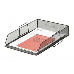 Drôtený odkladač Q-connect A4 čierny - Plastobal