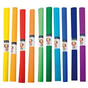 Krepový papier ICO modrý - Plastobal