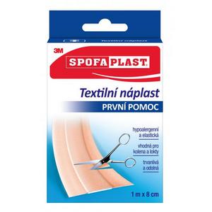 3M Spofaplast 164 Textilná elastická náplasť, 1 m x 8 cm - Plastobal