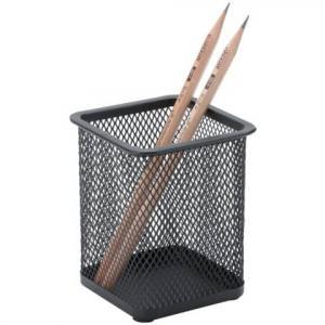 Drôtený stojan na perá 80x100mm čierny - Plastobal