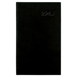 Diár Viva týždenný vreckový čierny 2022 - Plastobal