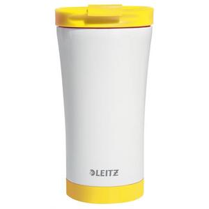 Termohrnček Leitz WOW žltý - Plastobal