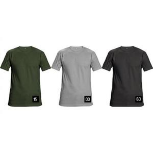 Tričko unisex GARAI 190 gsm čierne XXL - Plastobal