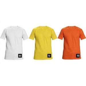 Tričko unisex GARAI 190 gsm oranžové XL - Plastobal