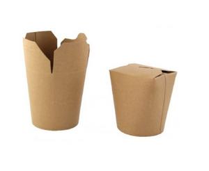 Food box (PAP) Kebab box 750ml kraft 135x152mm (50ks) - Plastobal