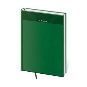 Diár Print classic týždenný 14,3x20,5cm zelený 2025 - Plastobal