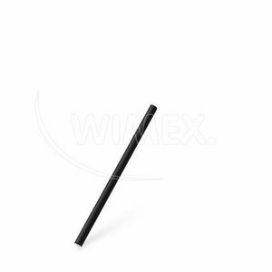 Slamka papierová čierna `JUMBO` O8mm x 15cm [100 ks] - Plastobal