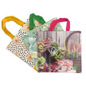 EKO taška, opakovane použiteľná 34 x 34 x 20 cm, MIX motívov - Plastobal