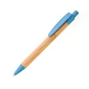 Bamusové pero BORGO STRAW modré - Plastobal