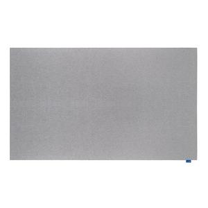 Textilná akustická nástenka WALL-UP horizontálna 119,5x200 cm tichá šedá - Plastobal