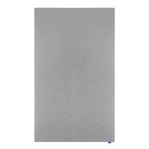 Textilná akustická nástenka WALL-UP verikálna 200x119,5 cm tichá šedá - Tabule napichovacie a kombinovan | ***