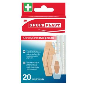 3M Spofaplast Náplasti prvej pomoci 607, mix, 20ks - Plastobal