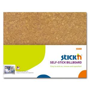 Samolepiaca nástenka Stickn Hopax 58x46 cm hnedá - Plastobal