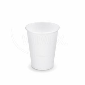 Papierový pohár biely O90mm 420ml `L: 0,3L/12oz` [50 ks] - Plastobal