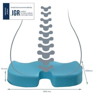 Vankúš na sedenie Leitz Cosy kľudný modrý - Plastobal