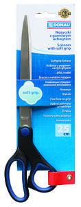 Nožnice DONAU Soft grip 25cm modré - Plastobal